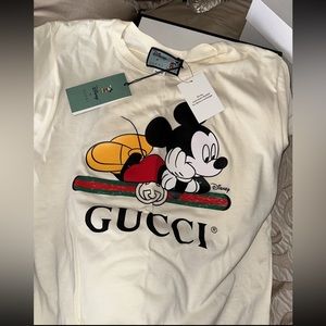 Gucci x Disney Mickey Mouse t shirt size M